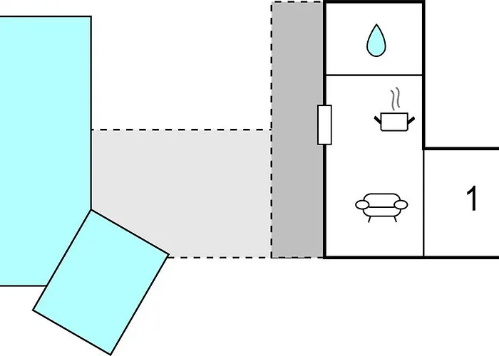 1 Bedroom Lovely In 公寓 *
